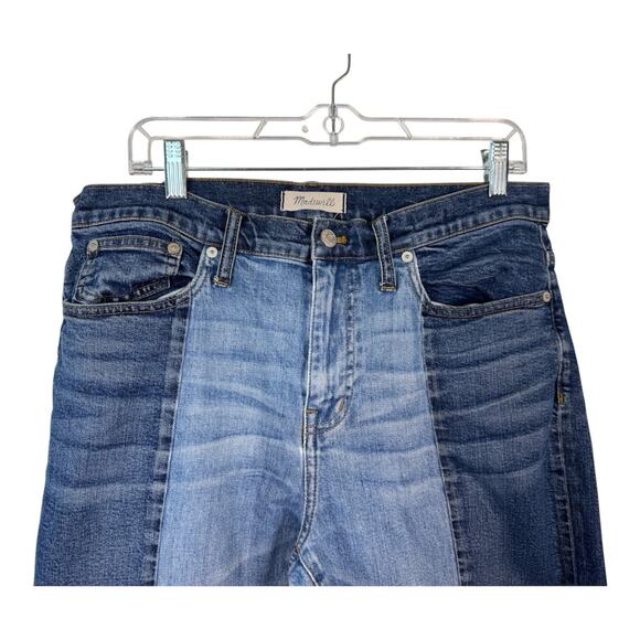 Madewell Cruiser Straight Crop Jeans: Two-Tone Edition Women’s, Size 31 - Picture 4 of 7